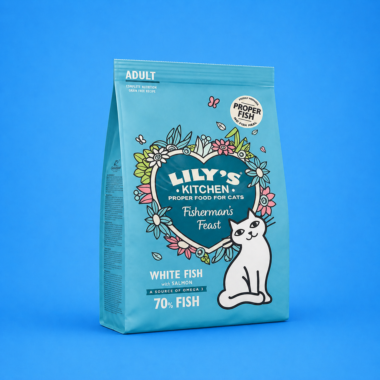 Dog Food Lily's white fish with salmon 2 kilo