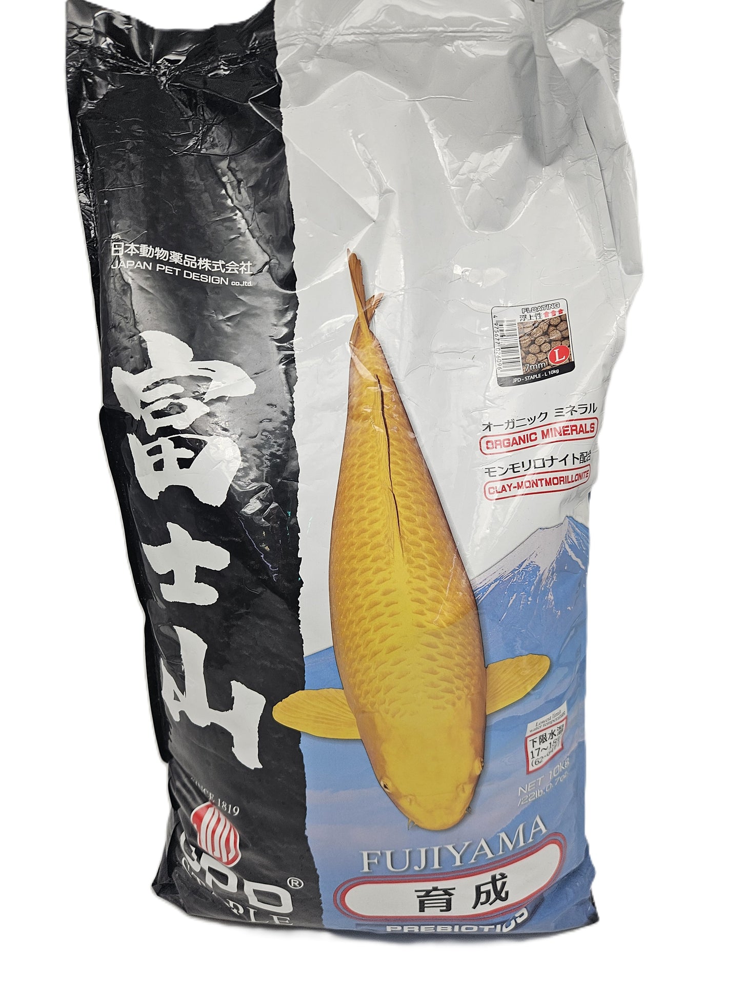 JPD Fujiyama Staple prebiotics 7mm Floating 10kg