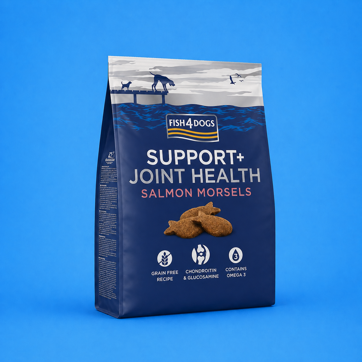 Fish4Dogs Support Joint Health Salmon Morsels 225g