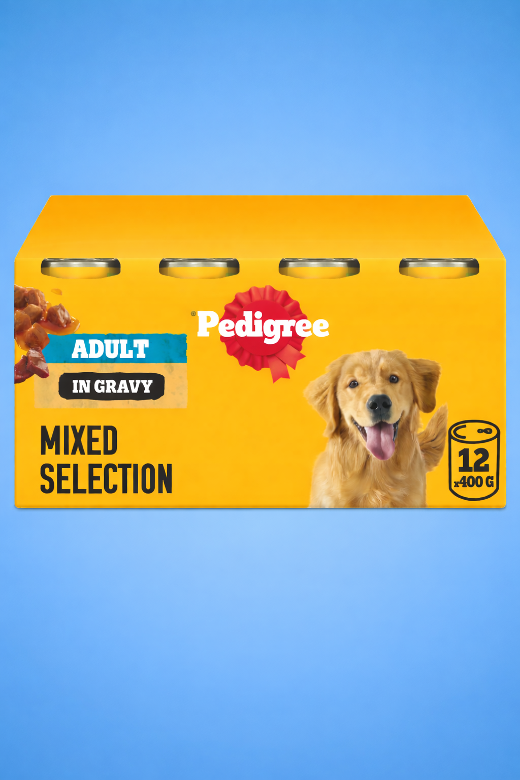 Pedigree Dog Adult mixed selection 12 tins at 400g