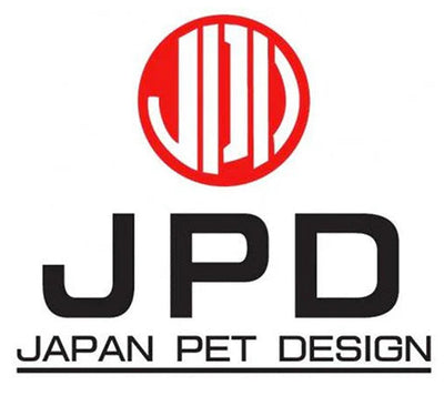 Logo of Japan Pet Design with a red circular emblem and 'JPD' text on a white background