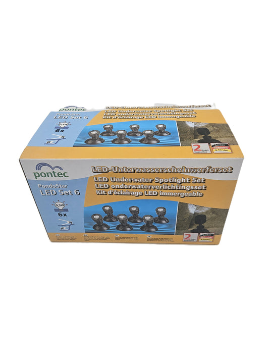 Underwater LED Spot Light Set